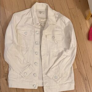 Current/Elliott White Jean Jacket